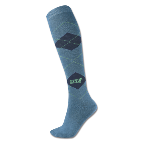 ELT Riding Socks [Colour: night blue/granite] [Size: M]