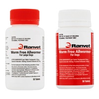 Ranvet Worm Free Allwormer for Dogs