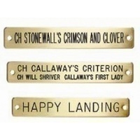 Walsh Nameplates
