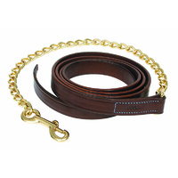 Walsh Leather Lead with Chain