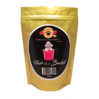 Hair in a Bucket for Dogs 400g