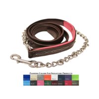 Walsh Leather Signature Lead with Chain