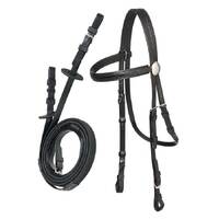 Zilco race bridle - buckle reins