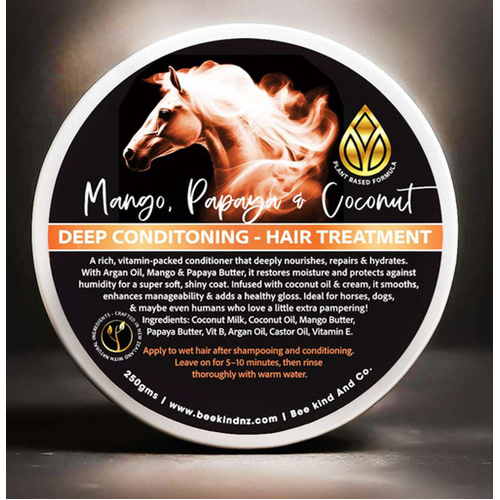 Bee Kind Mango, Papaya & Coconut Deep Conditioning Treatment for Horses