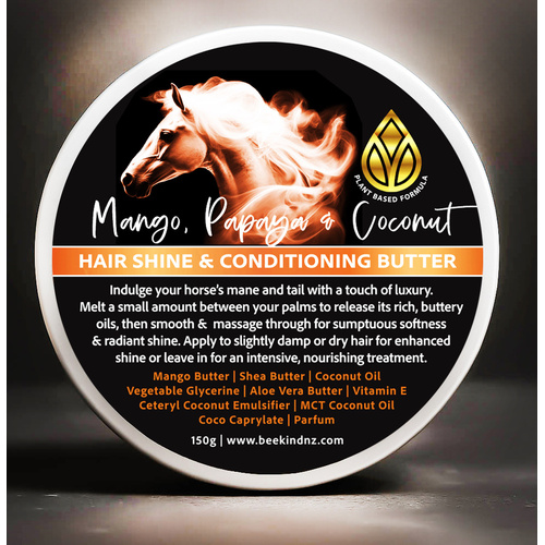 Bee Kind Mango, Papaya & Coconut Hair Shine for Horses