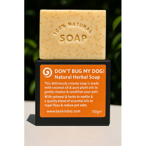 Don't Bug My Dog! Natural Herbal Soap Bar
