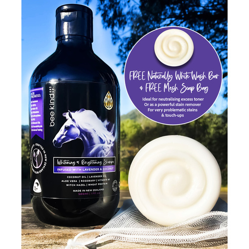 Bee Kind Natural Horse Whitening & Brightening Shampoo