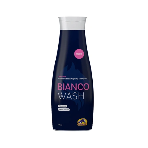 Cavalor Bianco Wash 500mL | Whitening Shampoo for Horses