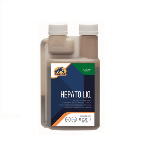 Cavalor Hepato Liq 250mL | Botanical Support for Horses