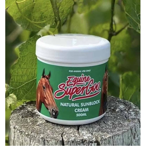 Equine SuperGoo Natural Sunblock Cream