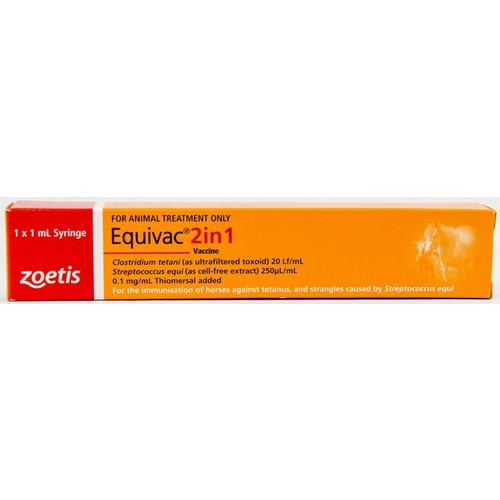 Equivac 2 in 1 Tetanus/Strangles Vaccine [Quantity: 1]
