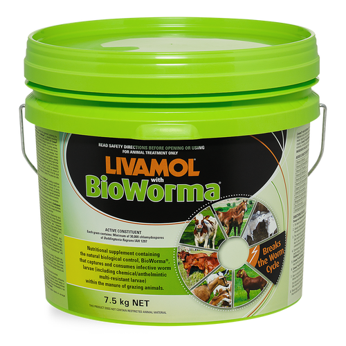 Livamol with BioWorma – Biological Worm Control