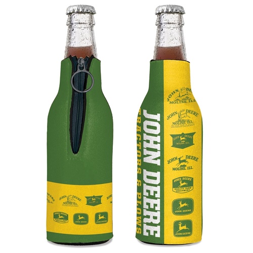 John Deere Foam Rubber Bottle Cooler