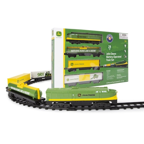 John Deere Mini Diesel 28 Pce Train Set