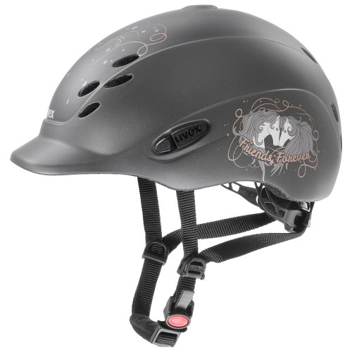Uvex Onyxx Friends Childs Helmet II [Colour: Anthracite]