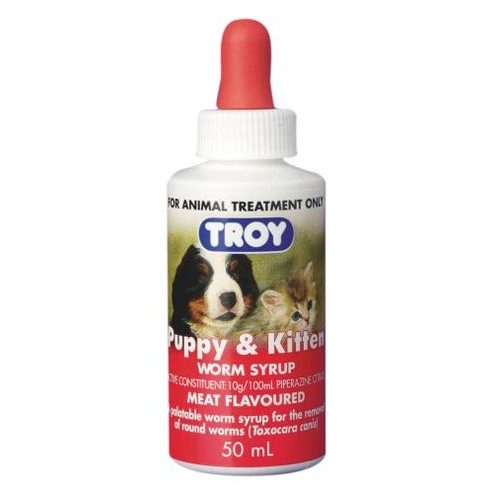Troy Puppy & Kitten Worm Syrup