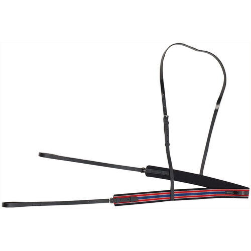 Zilco elastic race breastplate red/blue