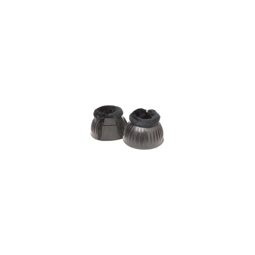 Zilco Fleece Bell Boots [size: Medium] [Colour: black]
