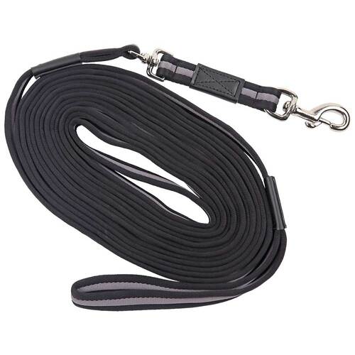 Zilco Deluxe Lunge Rein [Colour: grey/silver]