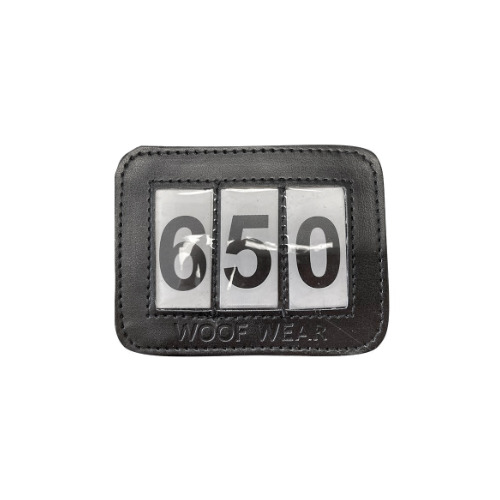 Woof Wear Bridle Number Holder