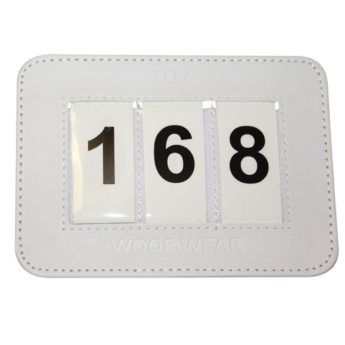Woof Wear Saddle Cloth Number Holder